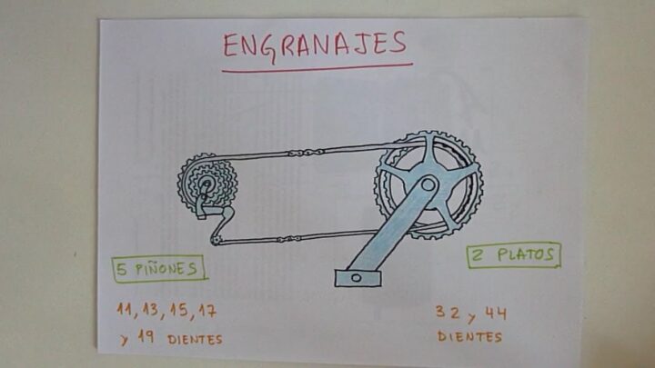 como funcionan los engranajes en una bicicleta