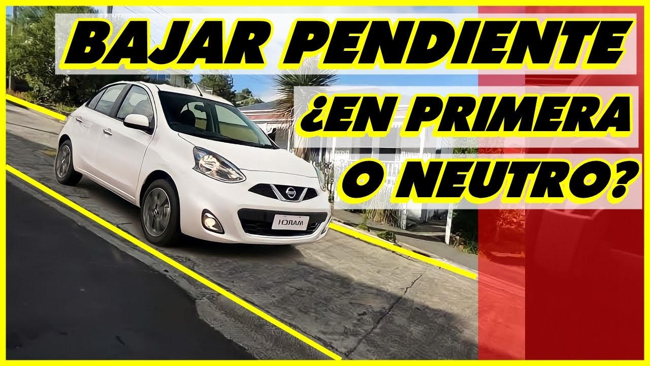 ¿Cuál es el mejor cambio para descender una pendiente?