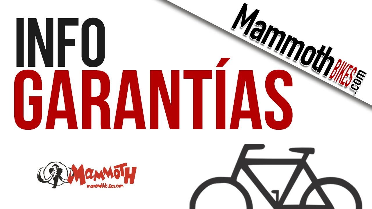 ¿Cuál es la garantía de una bicicleta y cómo funciona?