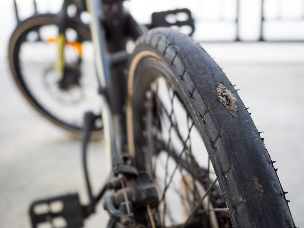 Cuándo cambiar la llanta de tu bicicleta
