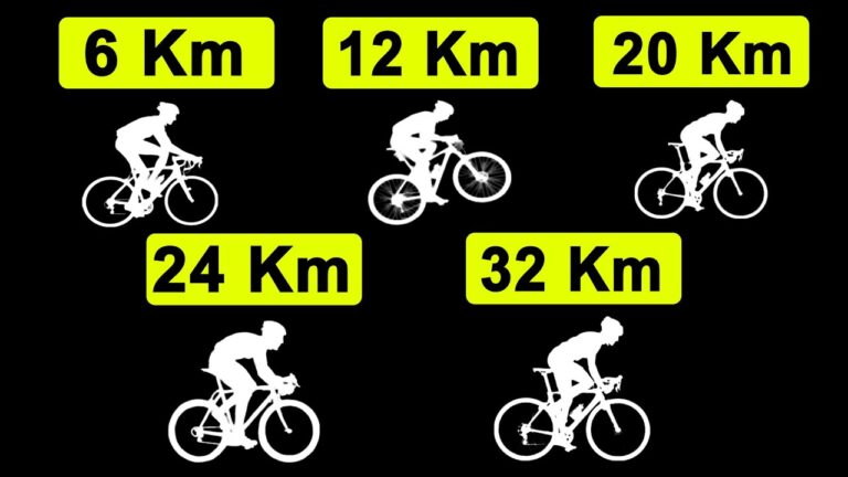 ¿Cuántos kilómetros es recomendable recorrer en bicicleta?