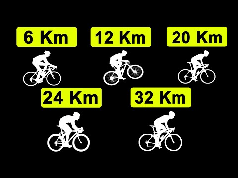 descubre cuanto puedes recorrer en bicicleta