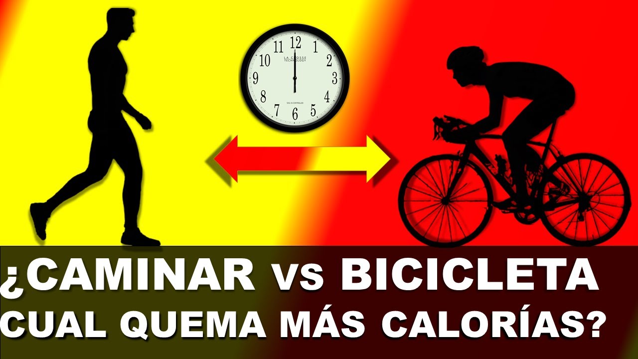 Qué es más saludable: ¿caminar o andar en bicicleta?