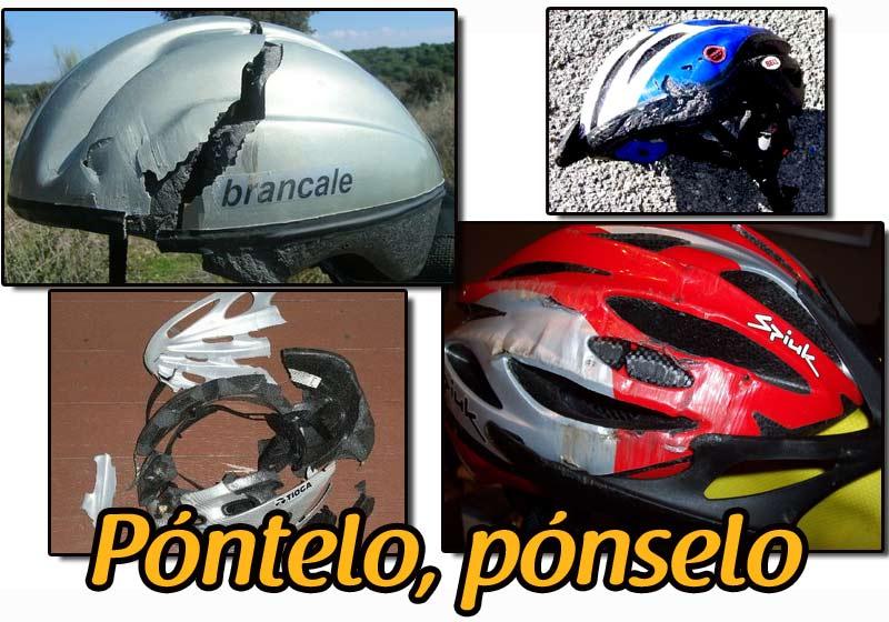 Qué pasa si no llevas cascoQué ocurre si no llevas casco al andar en bicicleta