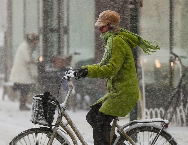 que ropa usar para andar en bicicleta en invierno y mantenerse abrigado